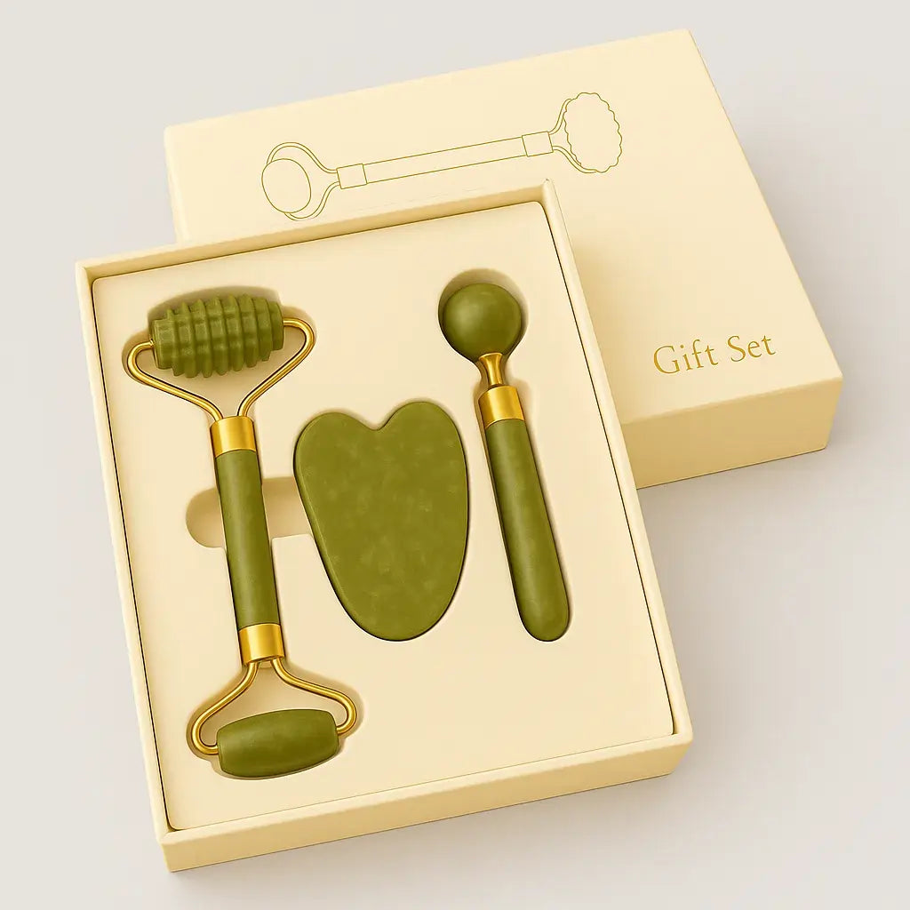 Gua Sha Glow Set | Brightens Skin & Reduces Puffiness